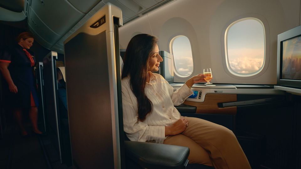BA's latest 787 Club Suites business class feature sliding doors and plenty of personal space.
