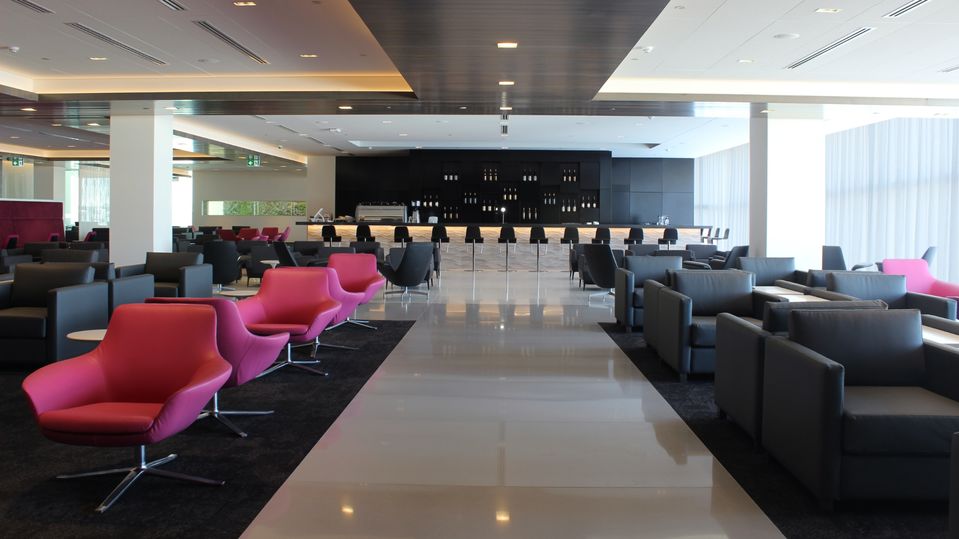 Air New Zealand's current Auckland International Lounge.