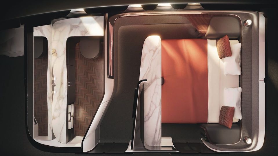 Factorydesign's En Suite first class concept.