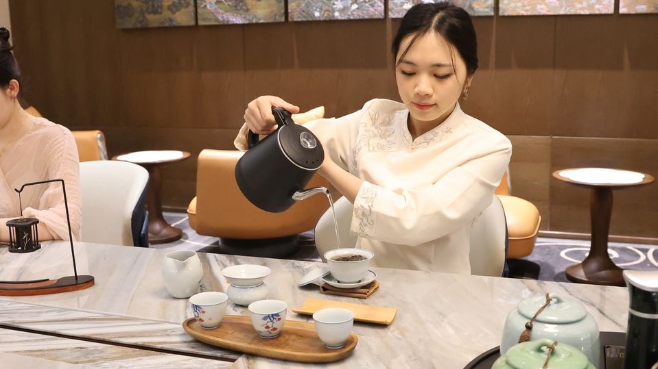 Take time out to savour an authentic tea ceremony.