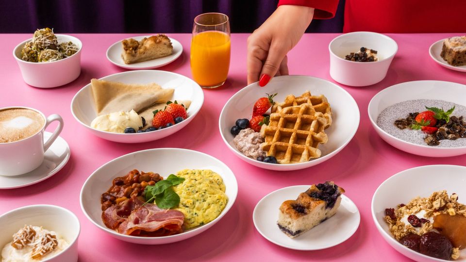 Selected dishes from Virgin's refreshed business class menu for winter.