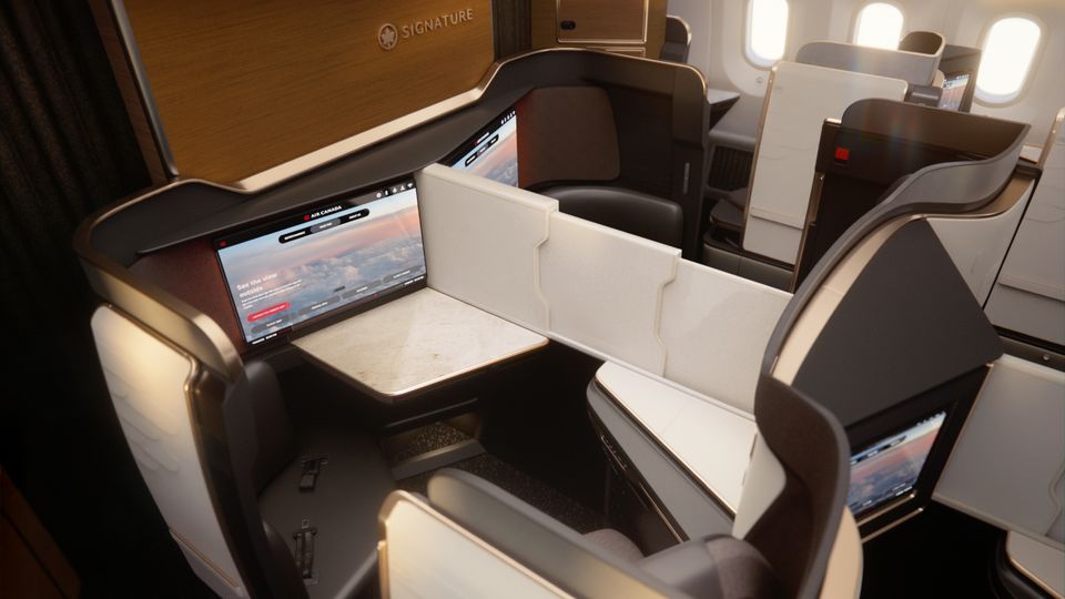Air Canada's 787-10 Signature Plus.