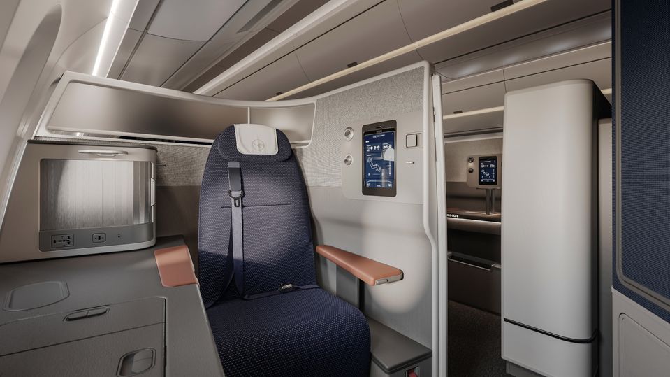 Lufthansa's Allegris Business Suite.