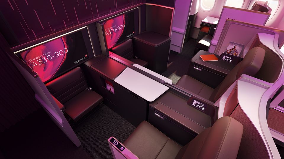Virgin Atlantic's A330neo Retreat Suite.