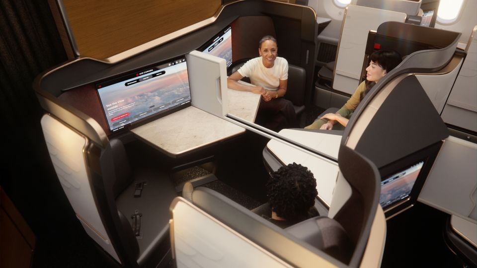 Air Canada's 787-10 Signature Plus.