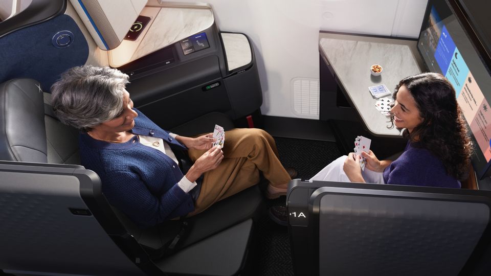 United Airlines' 787 Polaris Studio.