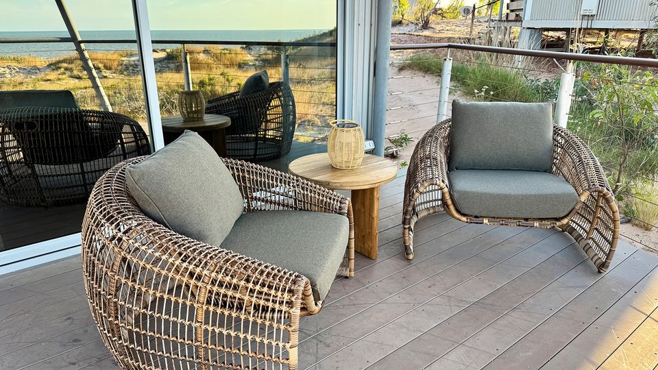 Wi-Fi is only available in the main lodge; a good excuse to switch off.