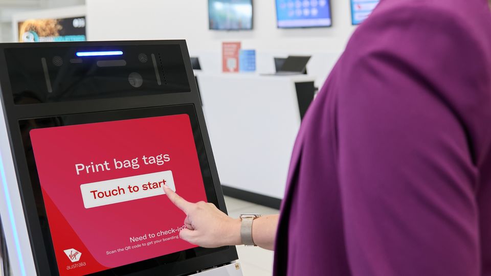 A digital bag drop system will replace the current check-in kiosks.