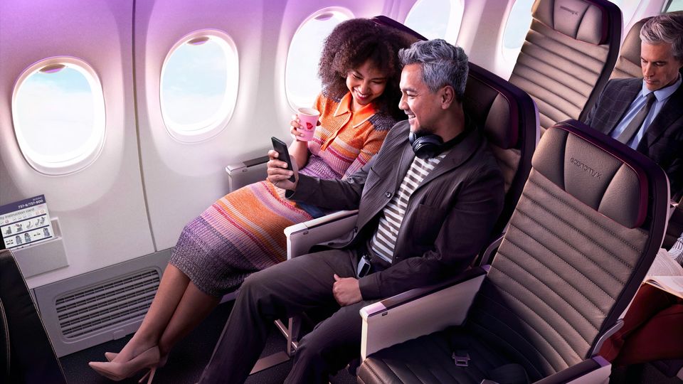 Snare that last-minute business class or Economy X seat by bidding straight from your app.