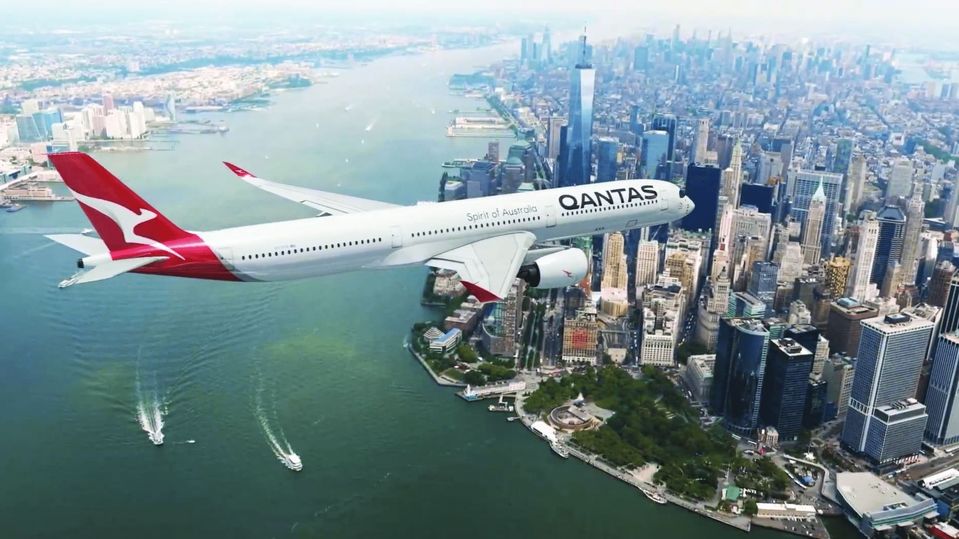 Qantas' ultra-long range A350-1000.