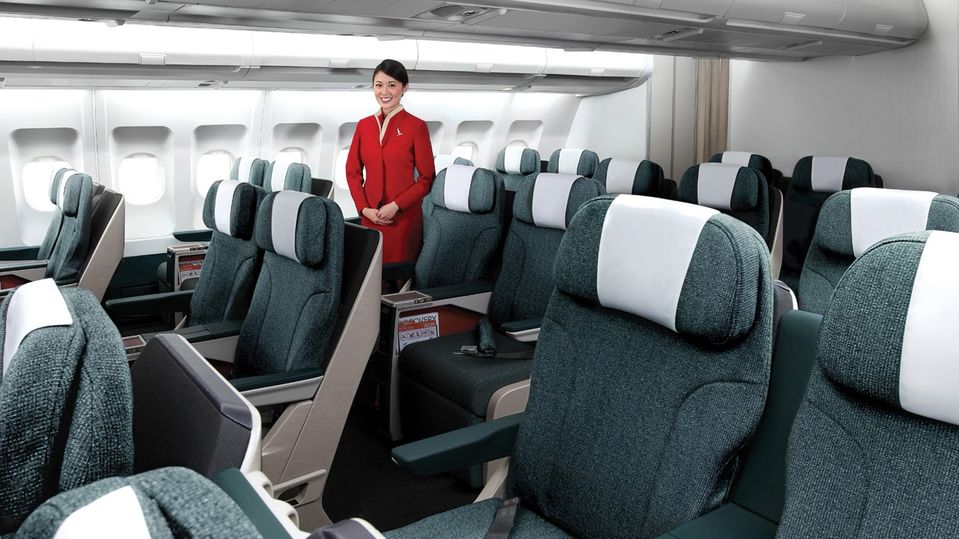 Cathay Pacific's original A330 regional business class.