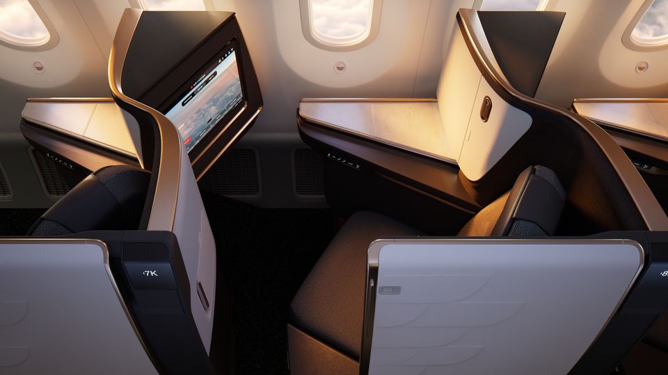 Air Canada's 787-10 Signature Class.