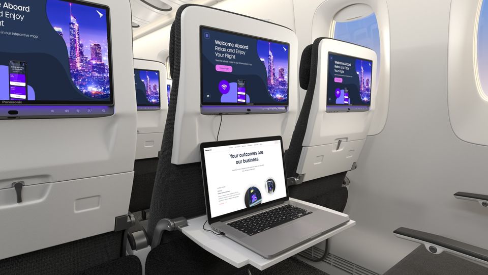 The next-gen IFE units also include high-power USB-C ports for phones, tablets and laptops.