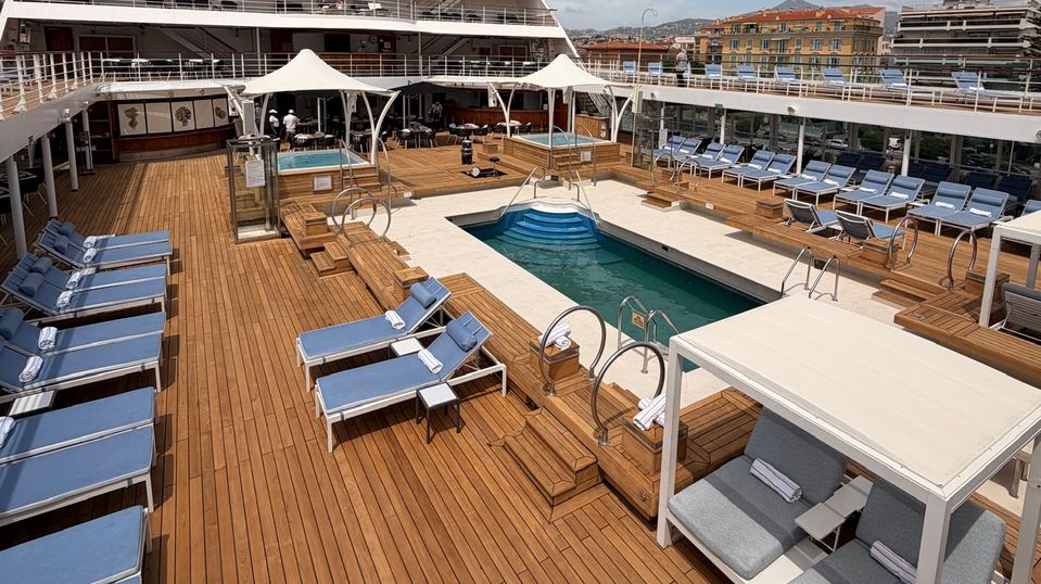 The pool deck is now an even more enticing space to while away the hours.