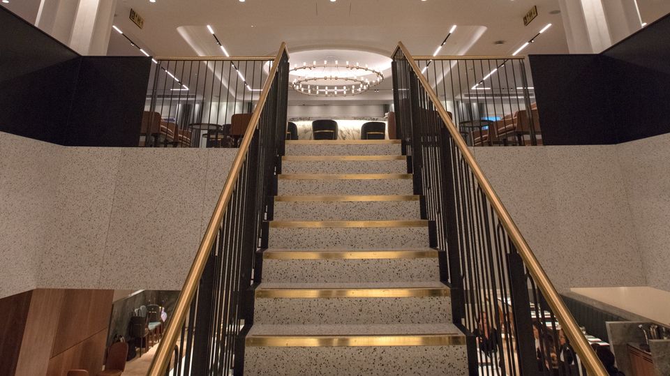 The architecture of the staircase will also be reworked to talk up less room.
