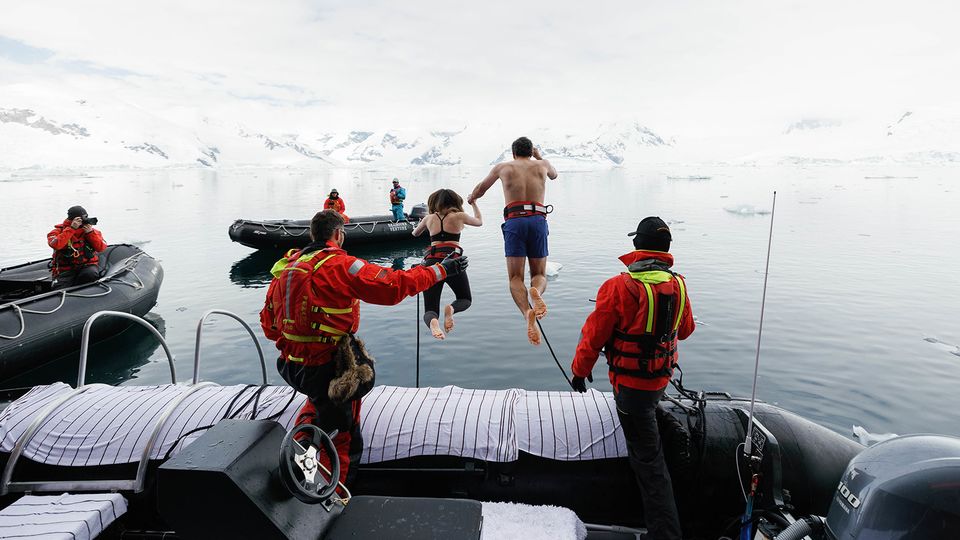 The Polar Plunge: always colder thank you think it is, but a must-try.