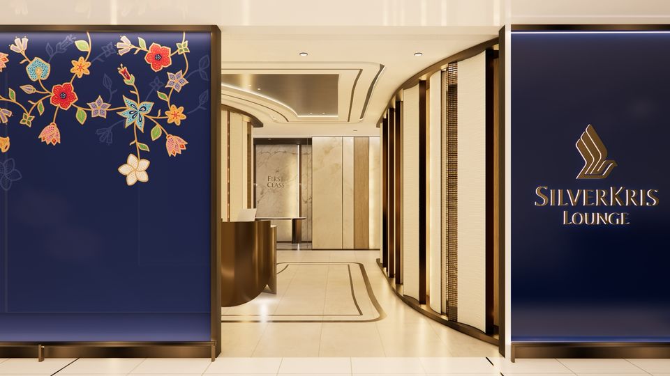 Singapore Airlines' all-new Melbourne SilverKris lounge.
