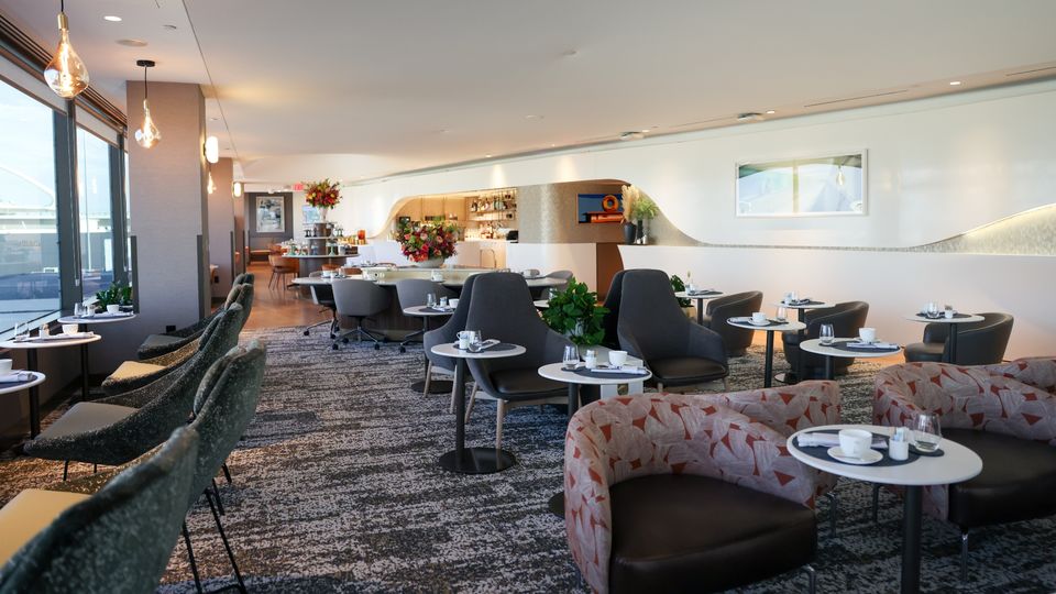 The new Delta One Lounge at LAX T2.