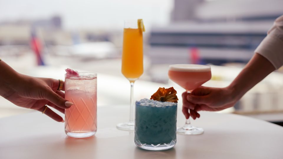 It's always cocktail hour somewhere in the world...