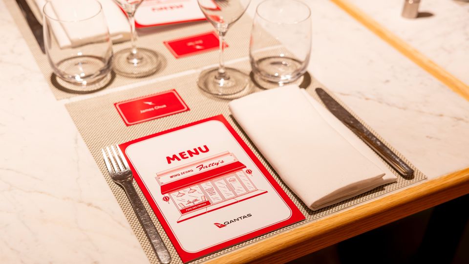 Two of Fatty's most popular dishes are now available at Qantas' Singapore lounges