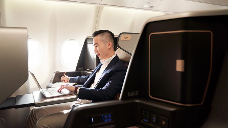 Starlux A330neo business class.