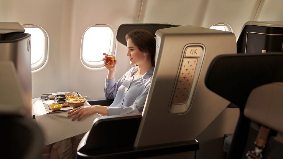 Starlux A330neo business class.