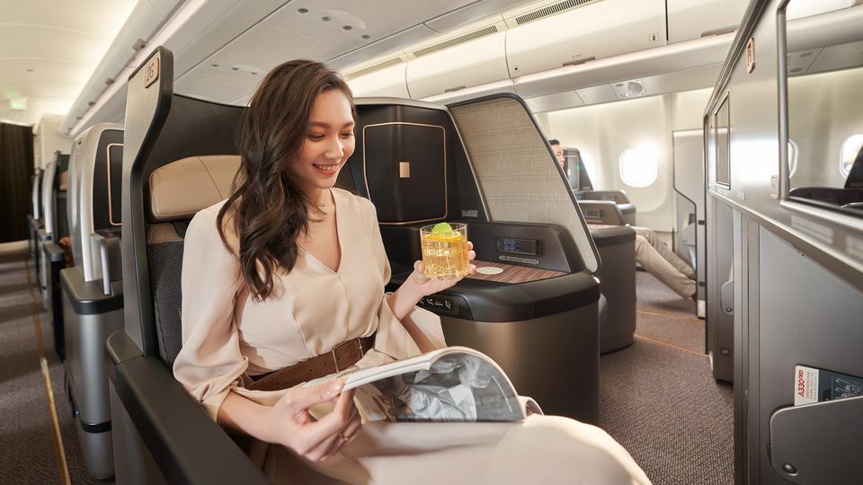 Starlux A330neo business class.