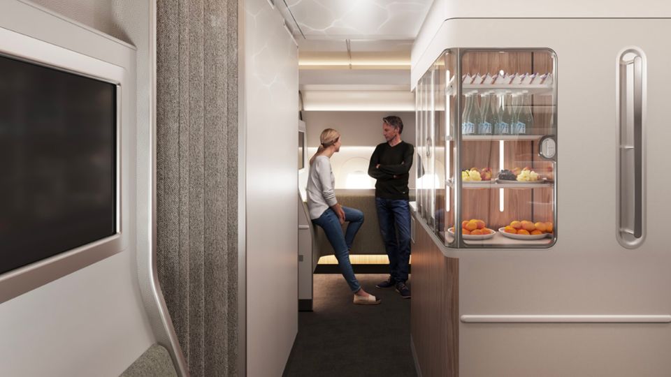 Qantas' innovative Wellbeing Zone.