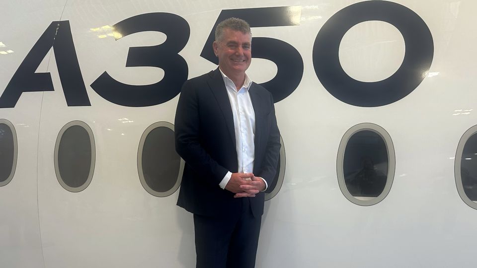 Qantas International CEO Cam Wallace.