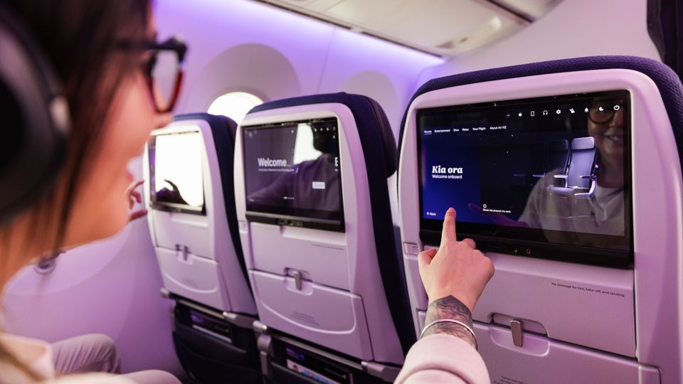 Economy gets Bluetooth audio, but premium economy does not.