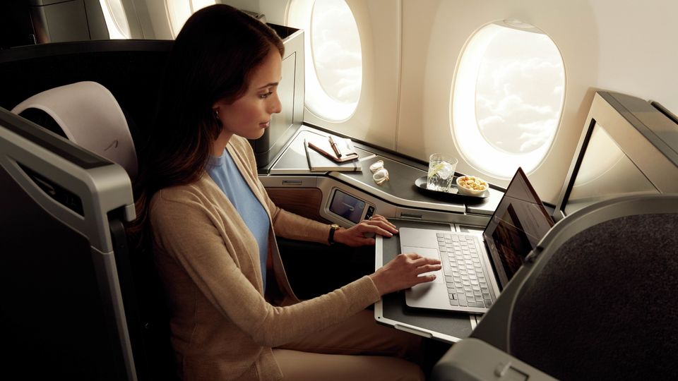 The Elevation seat offers plenty of personal space.