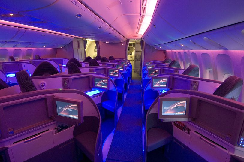 Earn Velocity points in business class on Air Canada's Boeing 777s