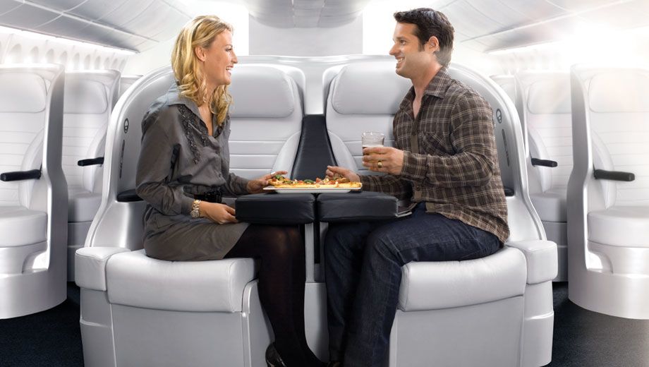 Fly economy, premium economy or business, earn Airpoints for Business Dollars...
