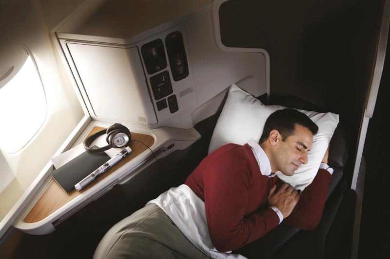 Swap a 'systemwide upgrade' for a business class bed when jetting abroad...