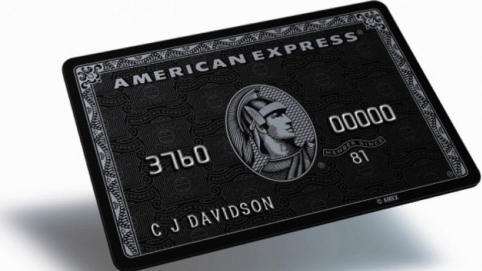 The titanium-made, invitation-only American Express Centurion Card