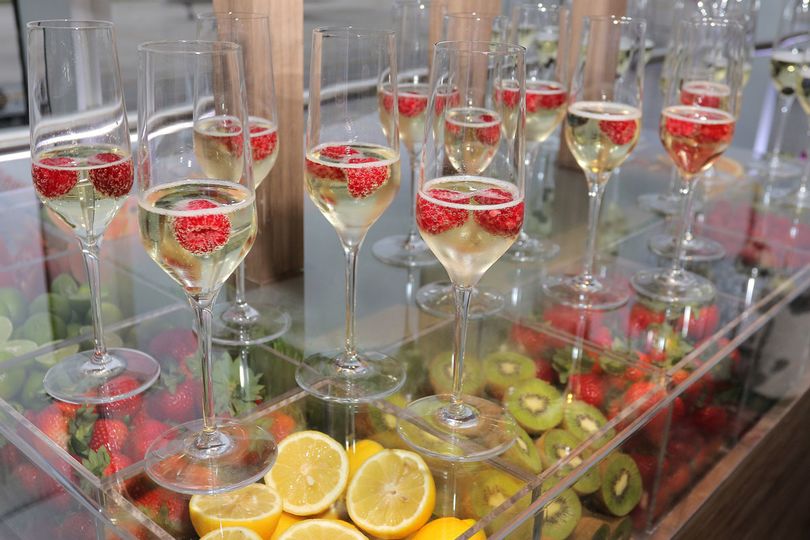 Champagne anyone?. John Parra/Getty Images for American Express