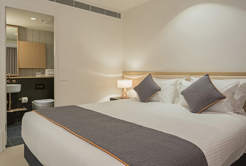 A studio room at Brady Hotels Melbourne