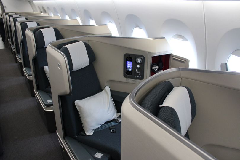 Cathay Pacific Airbus A350 business class