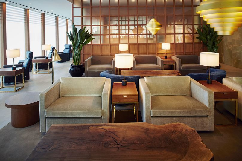 Enjoy the peace and serenity in Cathay Pacific's London first class lounge