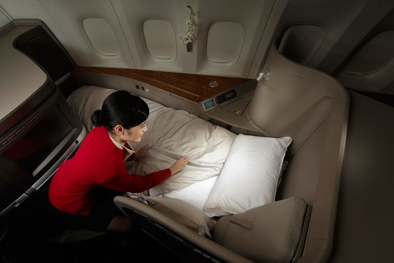 Cathay Pacific Boeing 777 first class