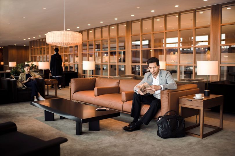 Cathay Pacific's The Pier business class lounge, Hong Kong