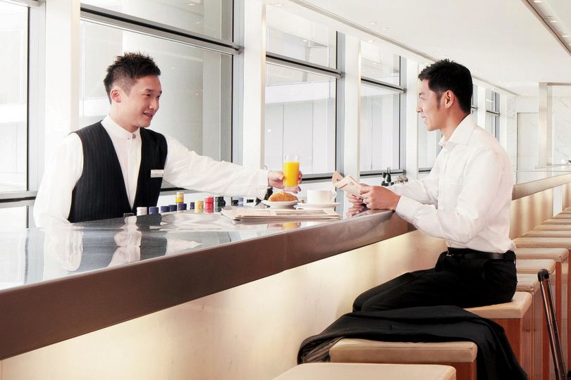 Use your lounge pass at Cathay Pacific's The Pier Business Class lounge