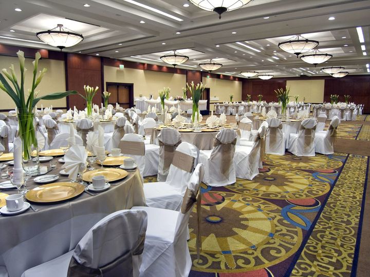The Olympic Ballroom at the DoubleTree by Hilton Pleasanton at the Club