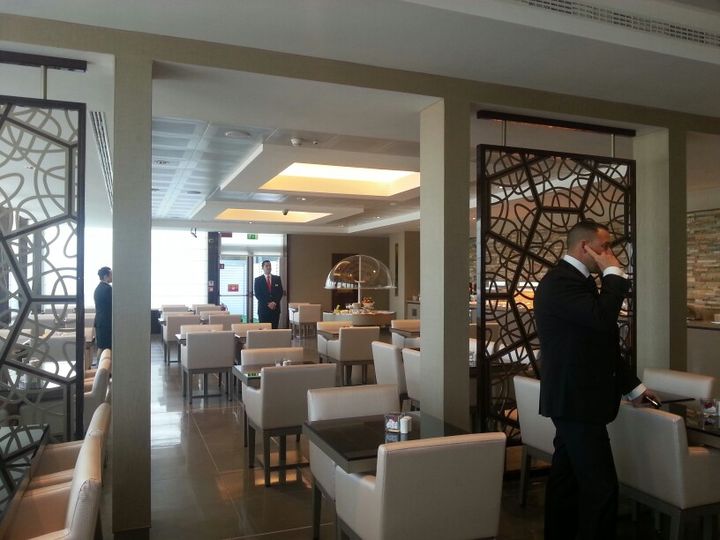 The dining area. BuzzInRome