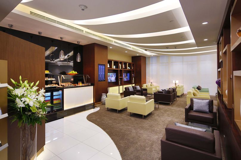 Etihad arrivals lounge, Abu Dhabi