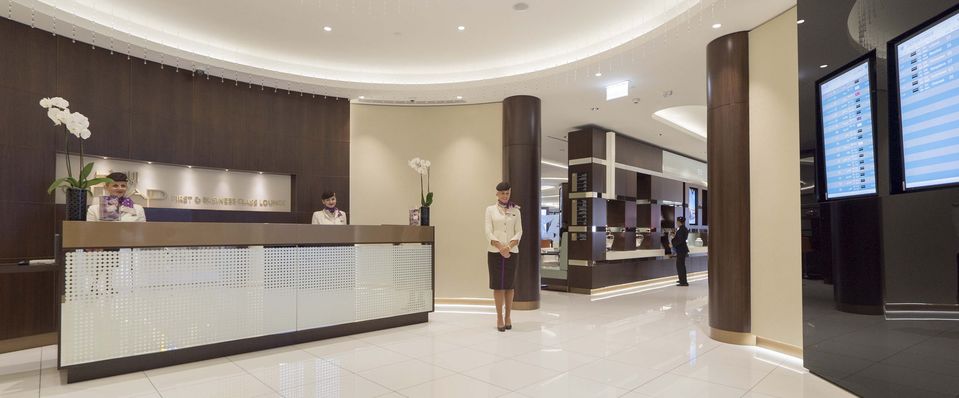 Etihad business class lounge, Abu Dhabi Terminal 3