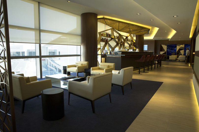 Etihad first class lounge, Abu Dhabi