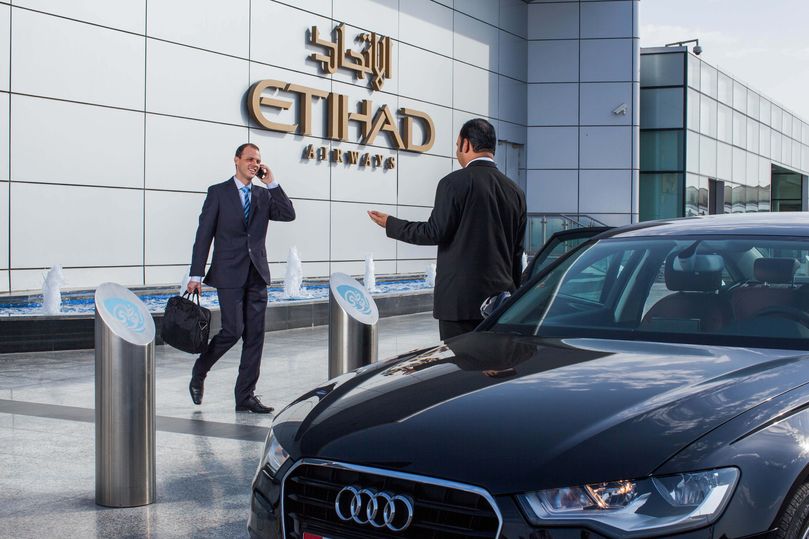 Etihad chauffeur-drive service in Abu Dhabi