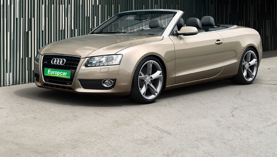 Those Audi rentals of yours are sure to turn heads...