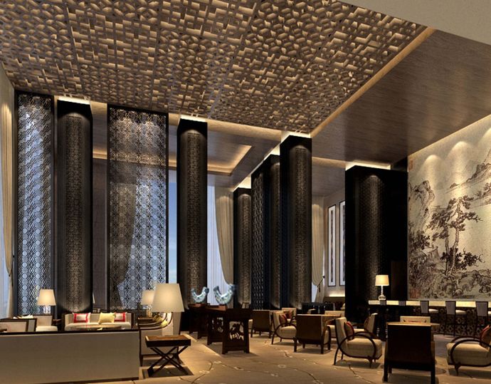 Settle back with a nice cocktail at Lobby Bar...